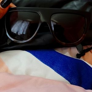 Celine flattop shield sunglasses